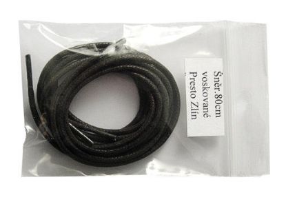 Obrázek Voskovaná tenká kulatá do polobotek 80 cm