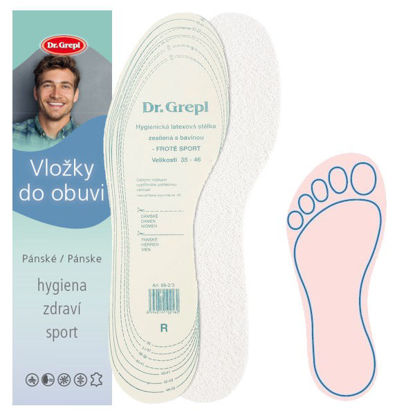 Picture of Insoles LATEX TERRY CLOTH SPORT CUT-OFF