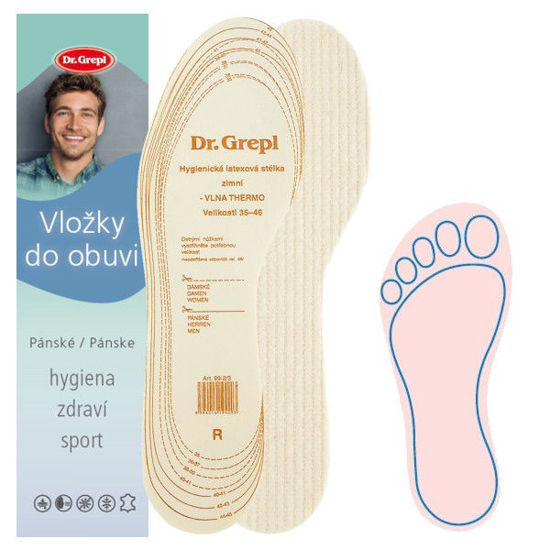 Picture of Insoles LATEX WOOL THERMO CUT-OFF