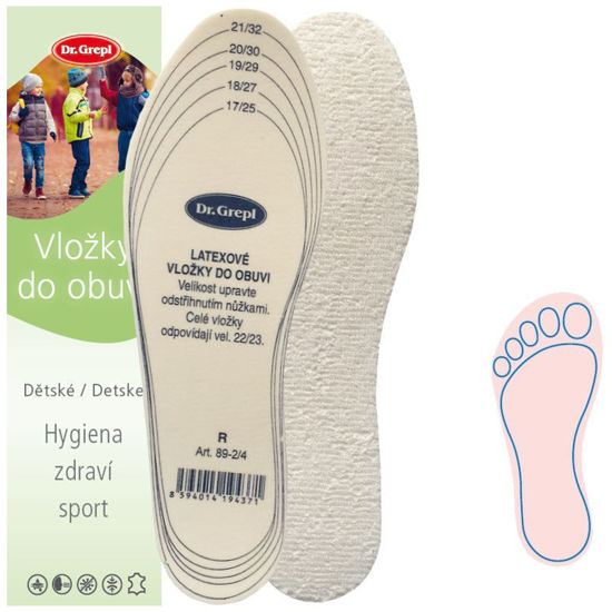 Picture of Insoles TERRY CLOTH CHILDREN CUT-OFF