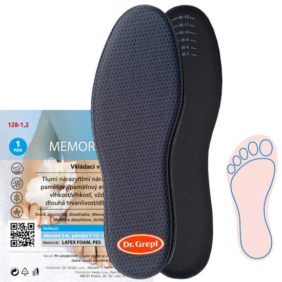 Picture of Insoles MEMORY PLUS CUT-OFF