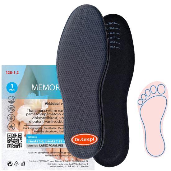 Picture of Insoles MEMORY PLUS CUT-OFF