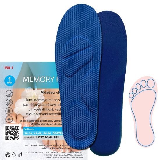 Picture of Insoles MEMORY FOOT BED ELEGANT