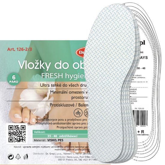 Obrázok z Vložky 6x FRESH DAYS