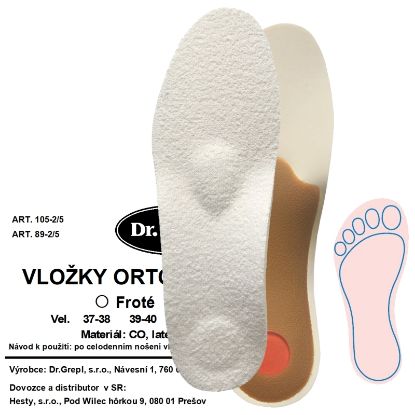Obrázok z Vložky FLEXI FROTÉ gel