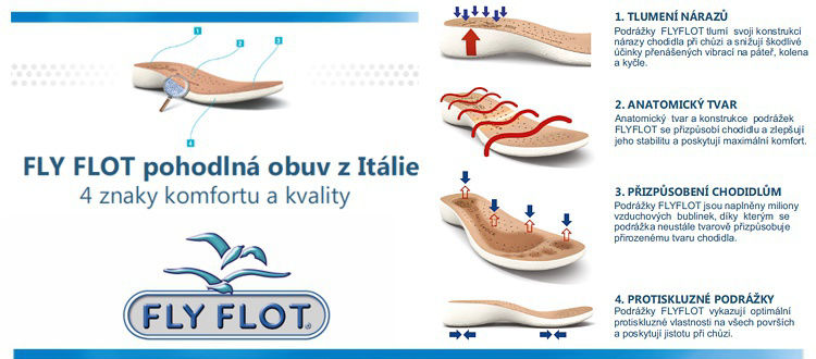 Zdravotní obuv Fly Flot